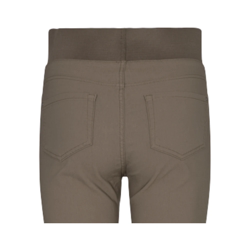 Freequent Hoge Taille Skinny Powerstretch Broek Brown Dames