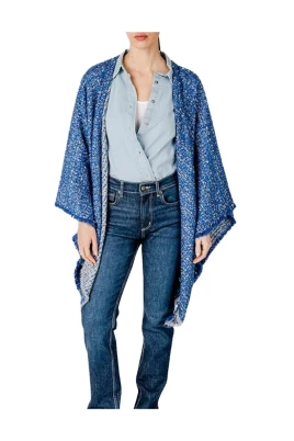 Poncho Estampado Rayas