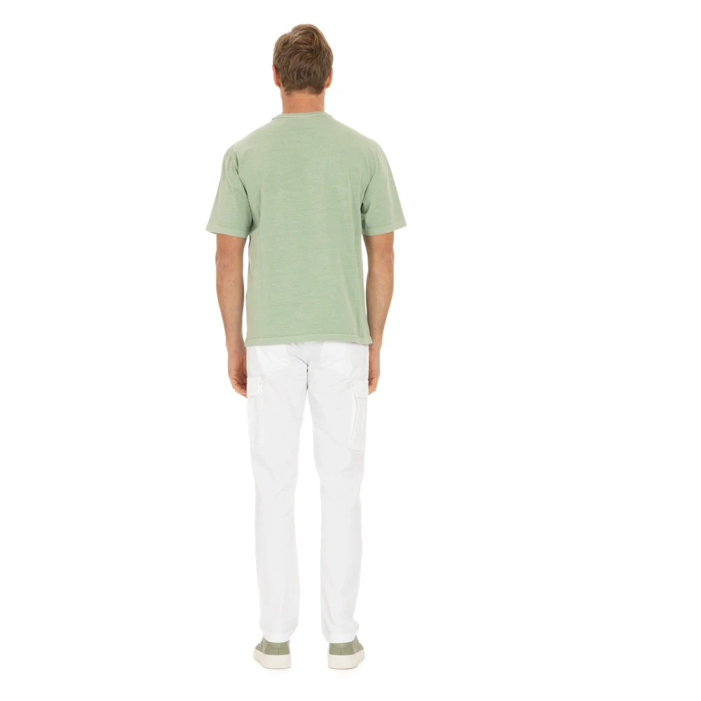 Belstaff Mineral Outliner T-Shirt Green Heren