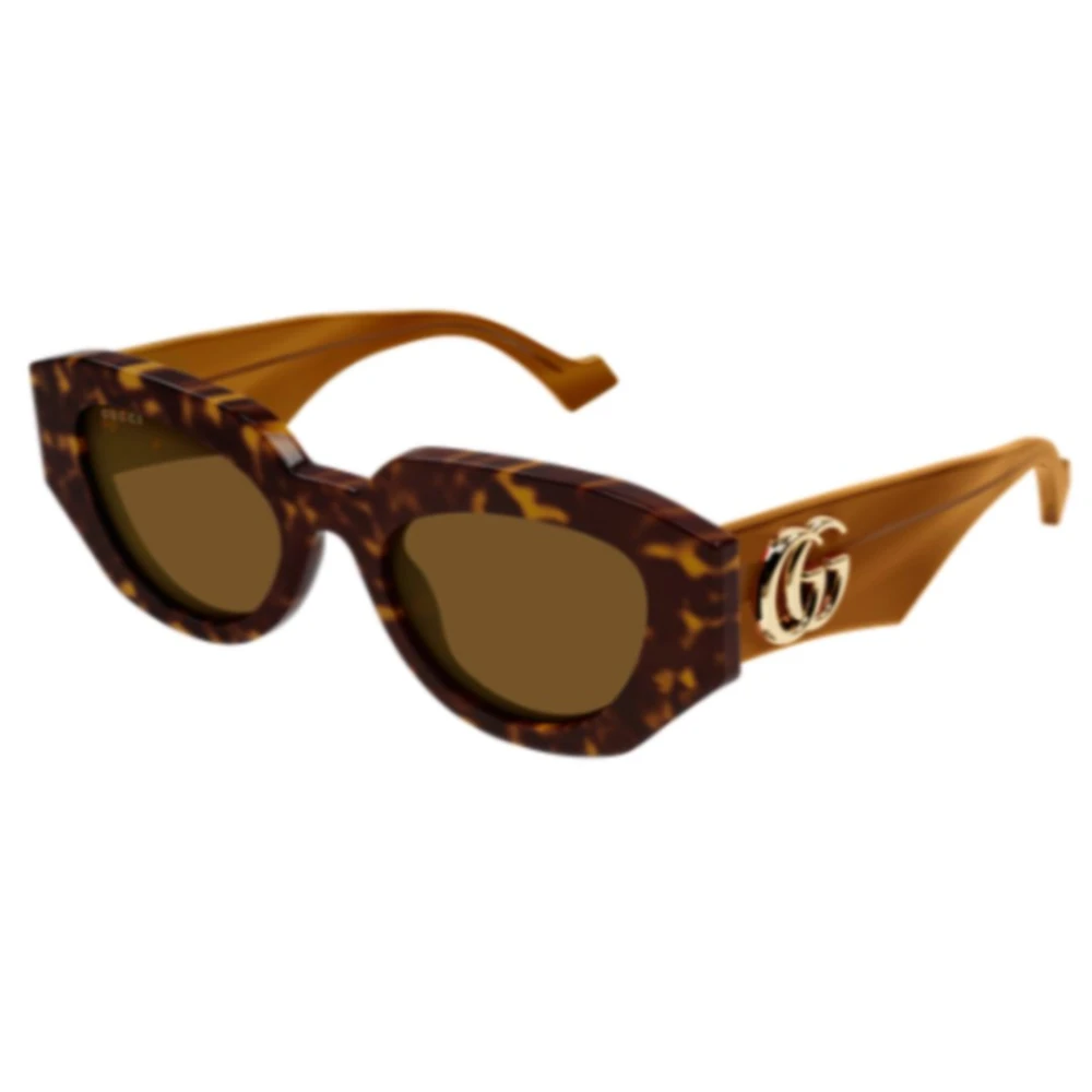 Gucci Unisex Brown Gg1421s Sunglasses - Sunglasses - 51 Mm - Accessories