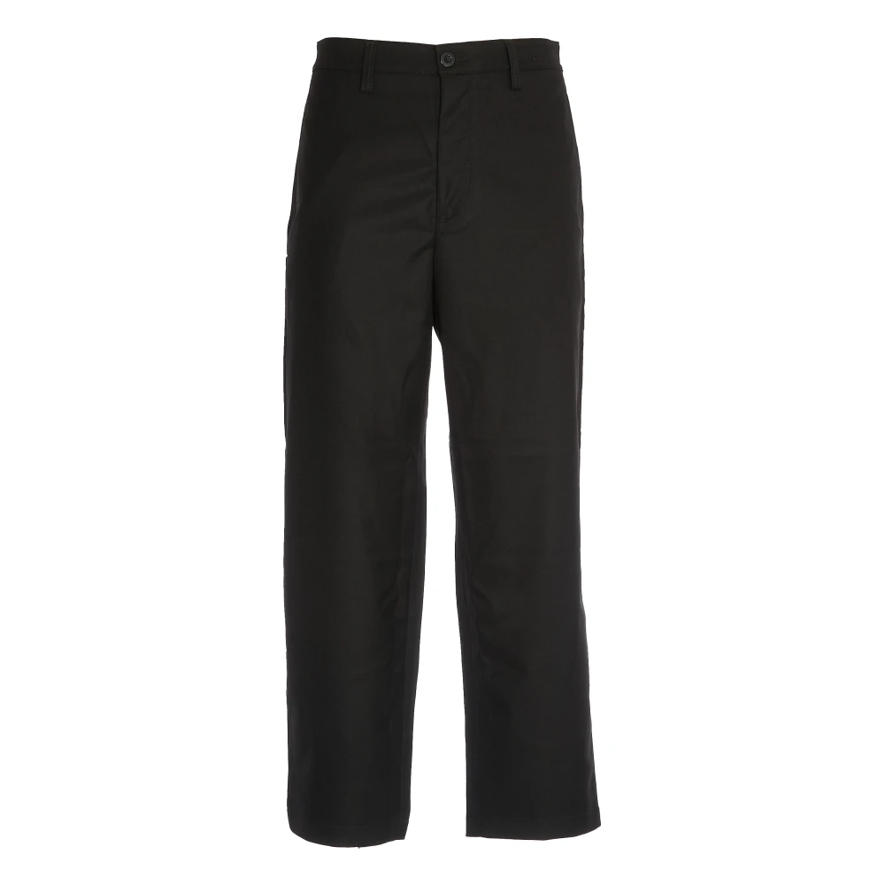 Department Five Zwarte relaxte chino-broek Black Heren