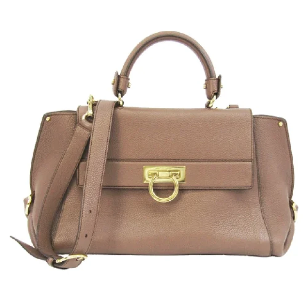 Pre-owned > Pre-owned Bags > Pre-owned Shoulder Bags - - Salvatore Ferragamo Pre-owned - Modalova