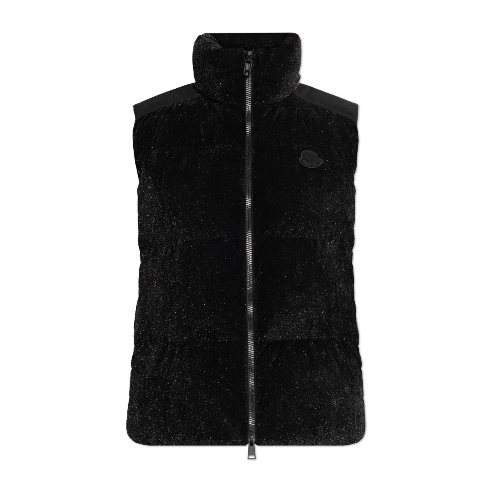 Moncler - Jackets > Vests - Black - Moncler - Modalova