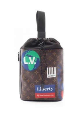 Pre-owned Vintage Canvas Fanny Pack