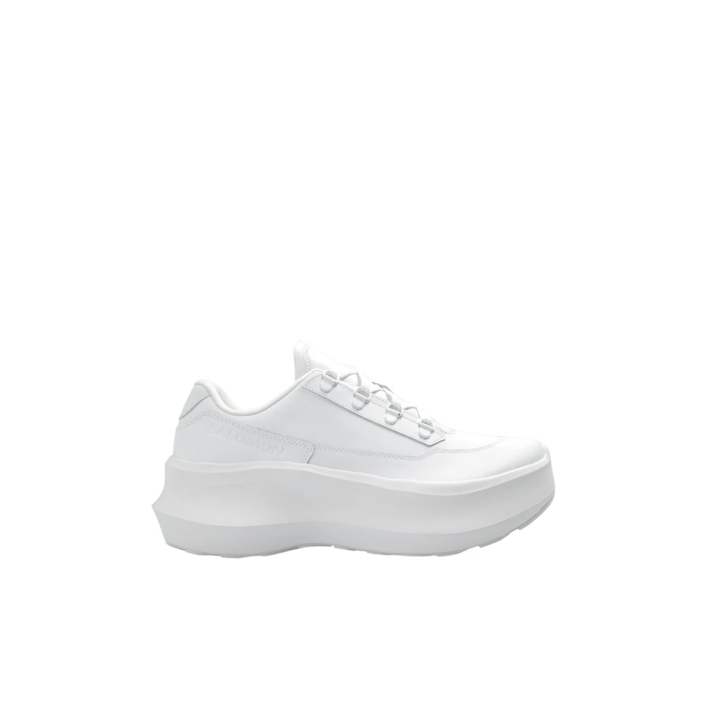 Comme des Garçons Salomon x 'Sr811 Leather Platform' sneakers White Heren