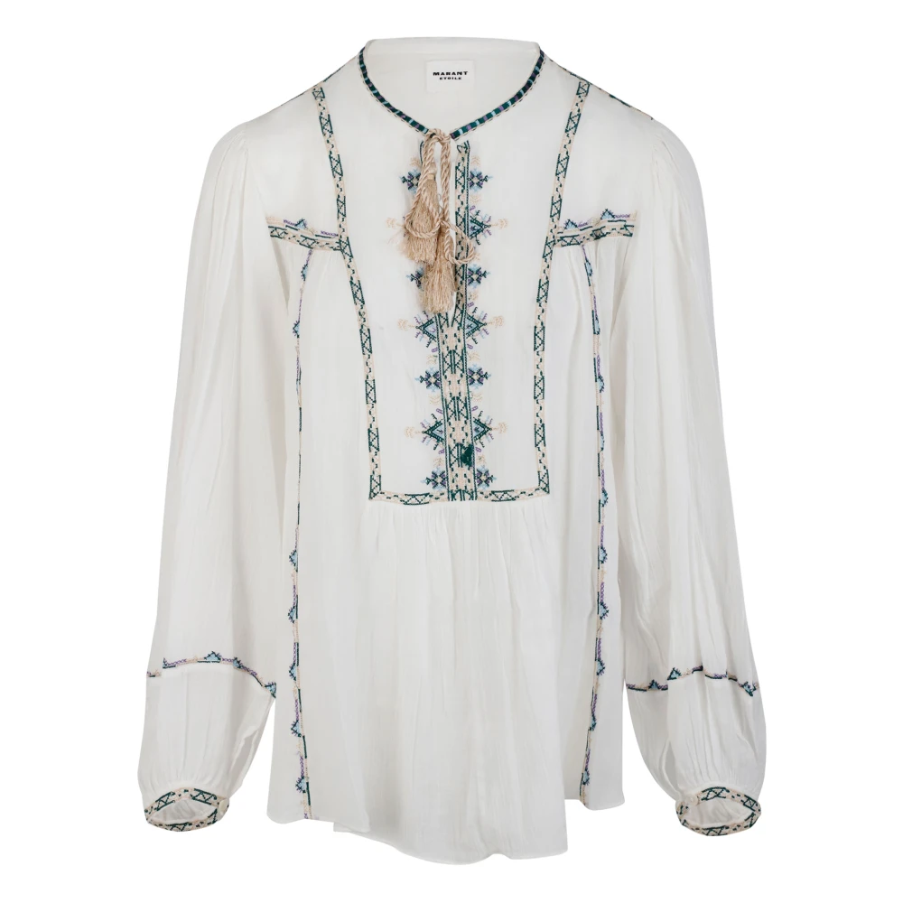 Isabel Marant Étoile Marant Etoile blouses Silekia GE 24Pht0371Fa B1J15E Multicolor Dames