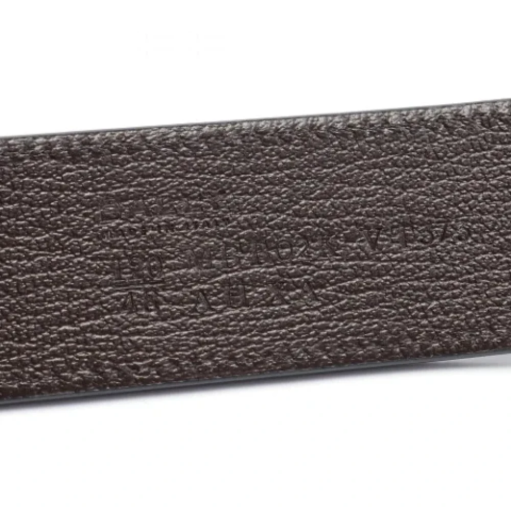 Bally Pre-owned Leather belts Black Dames
