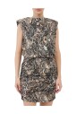 robe-en-coton-imprime-python
