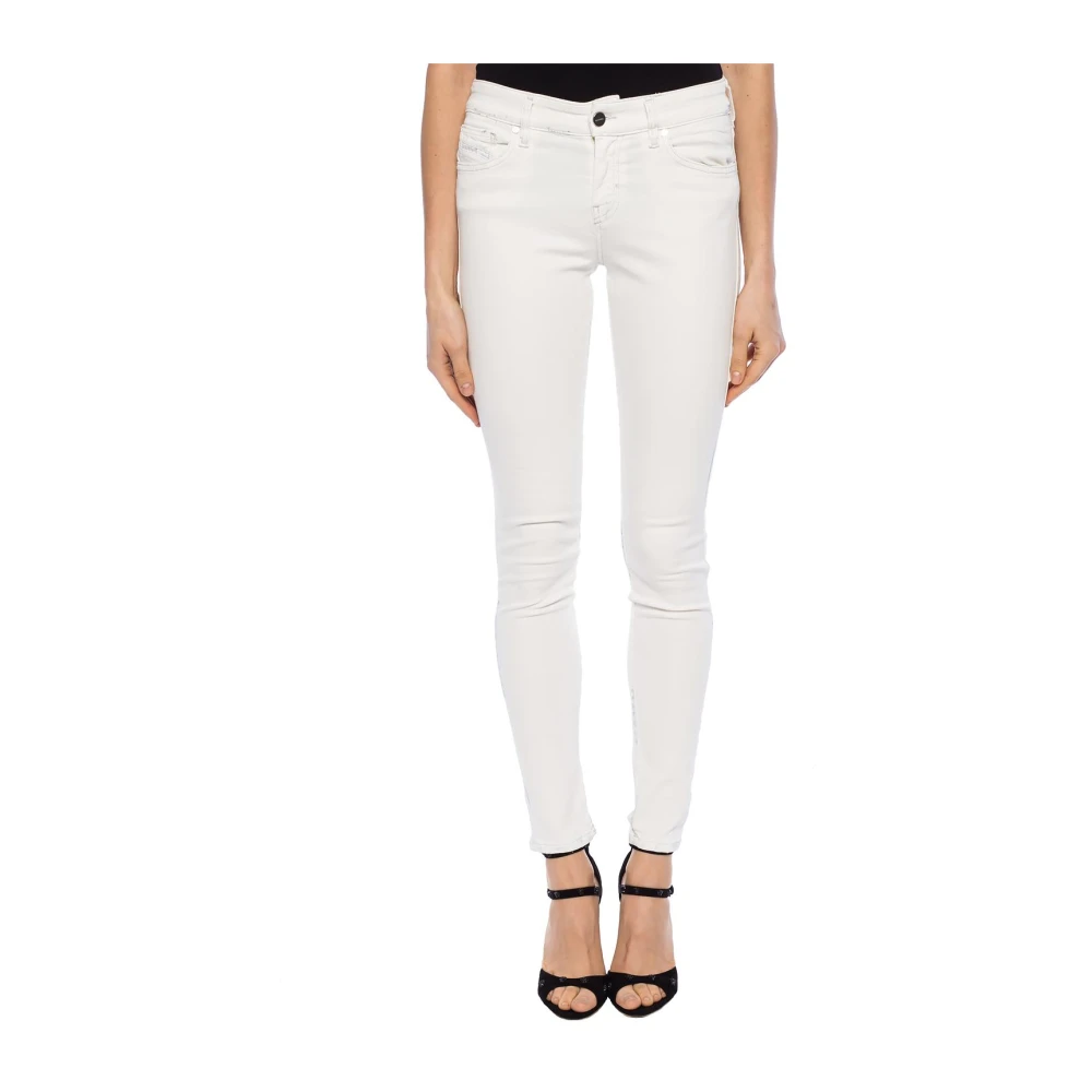 Diesel Slandy skinny jeans White Dames