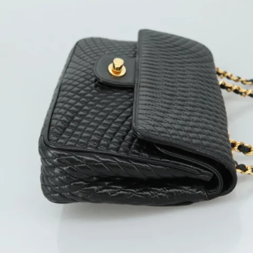 Bally Pre-owned Leather shoulder-bags Black Dames