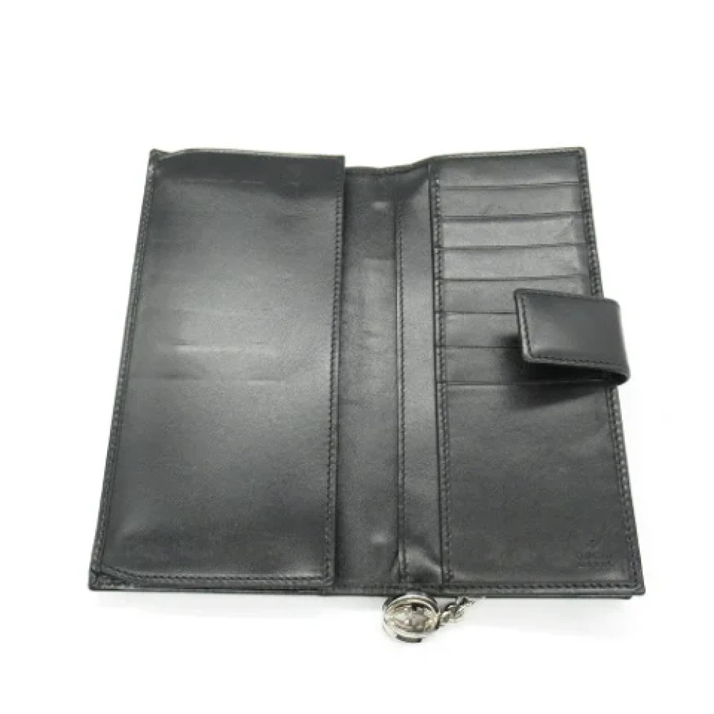 Gucci Vintage Pre-owned Canvas wallets Beige Dames