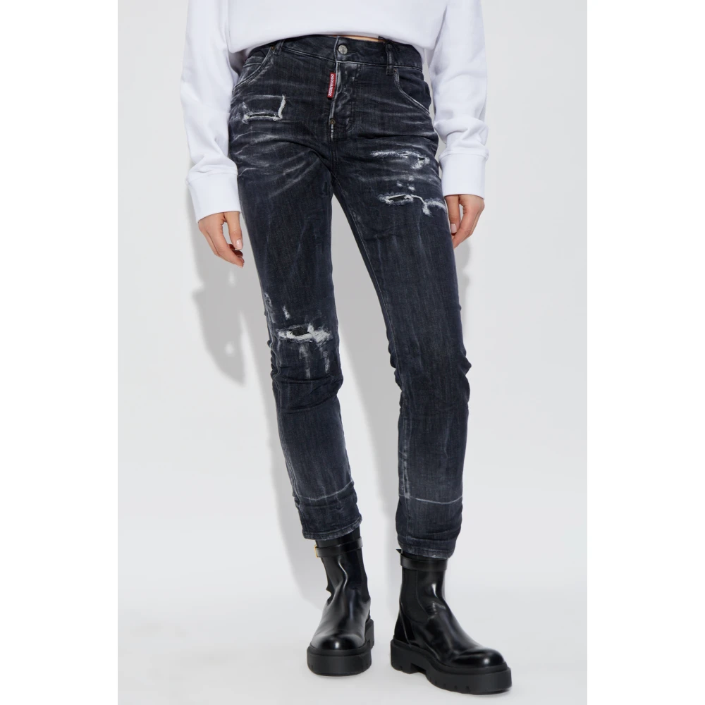 Dsquared2 Jeans Cool Girl Gray Dames