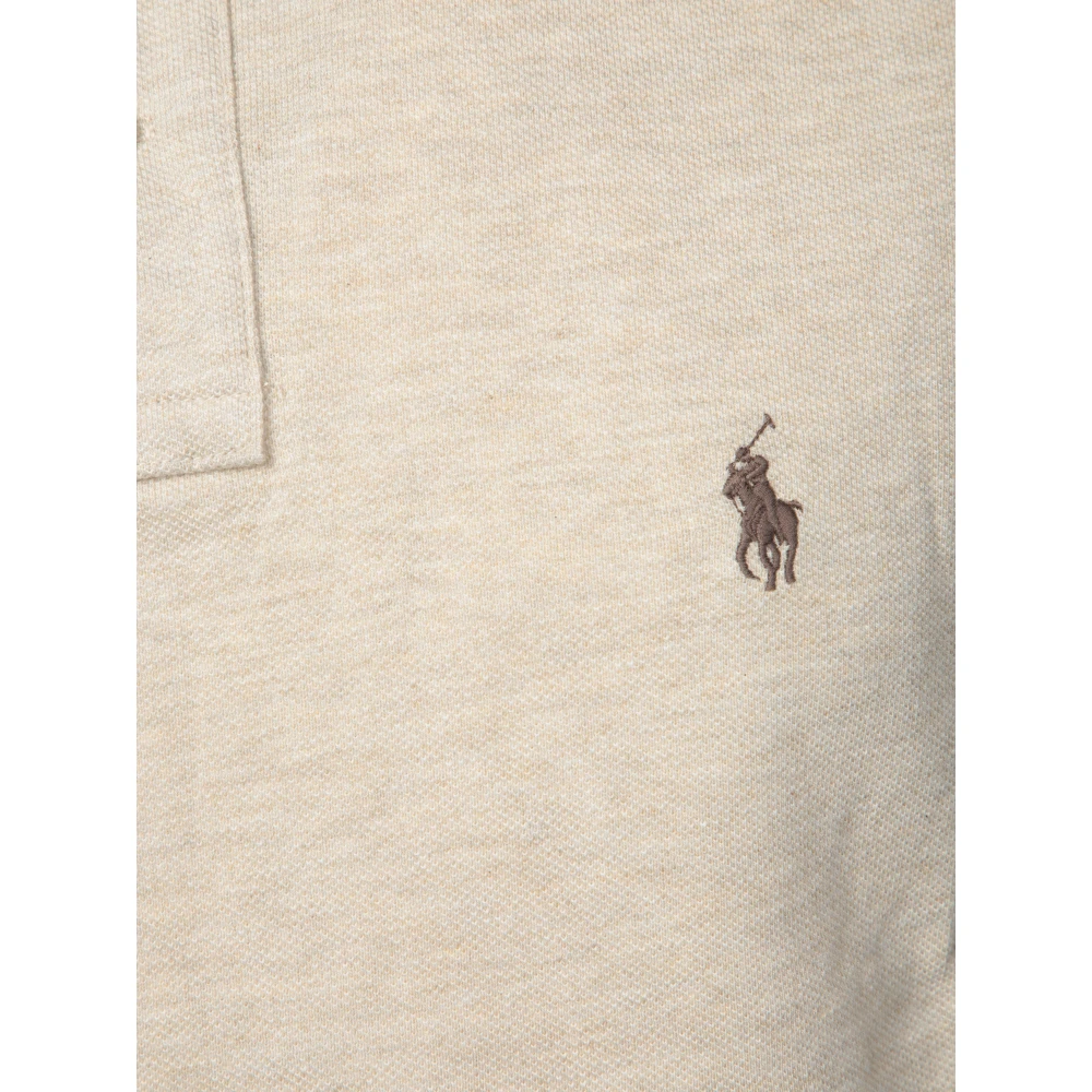 Polo Ralph Lauren Elegante Polo Shirt Beige Heren
