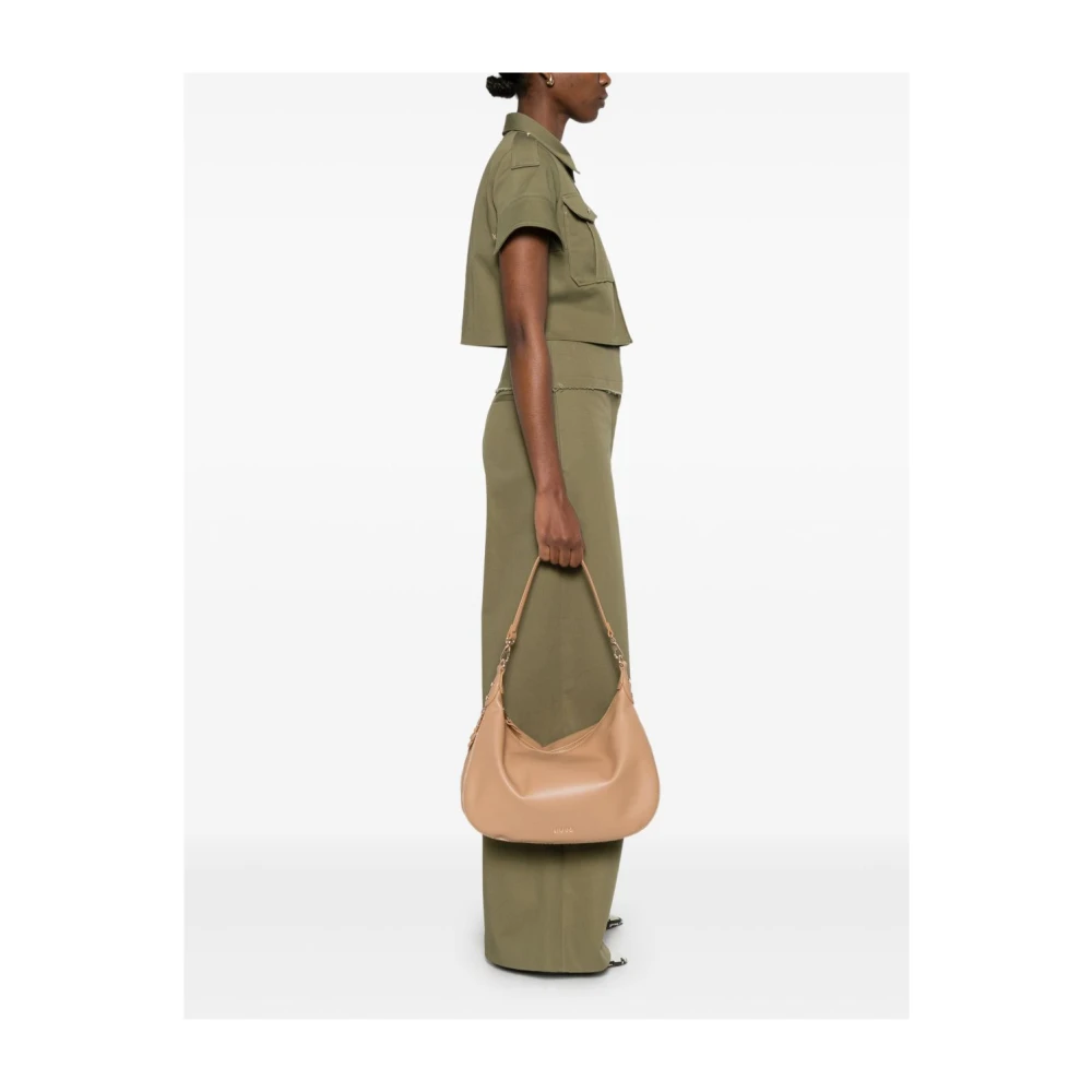 Liu Jo Beige Schoudertas Chic en Ruim Beige Dames
