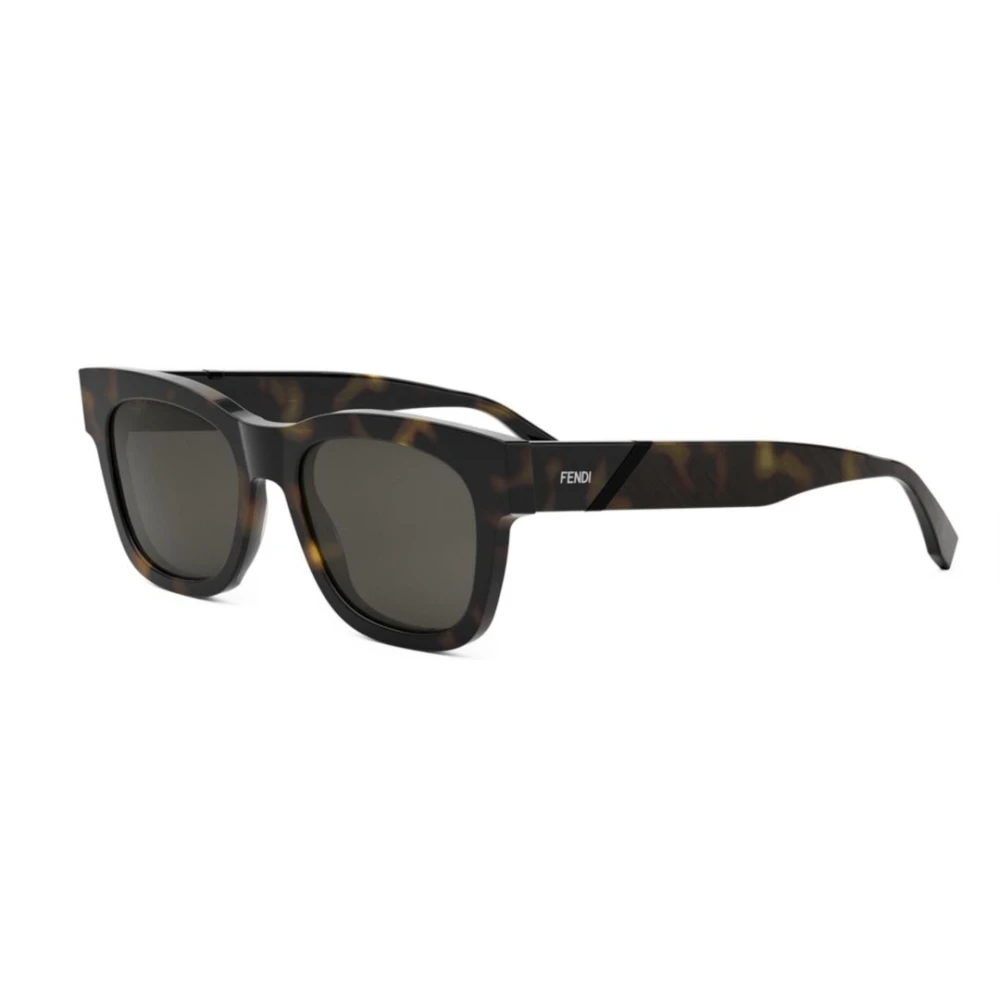 Fendi Unisex Brown Sunglasses, One Size, Stylish Model Shoulder Bag