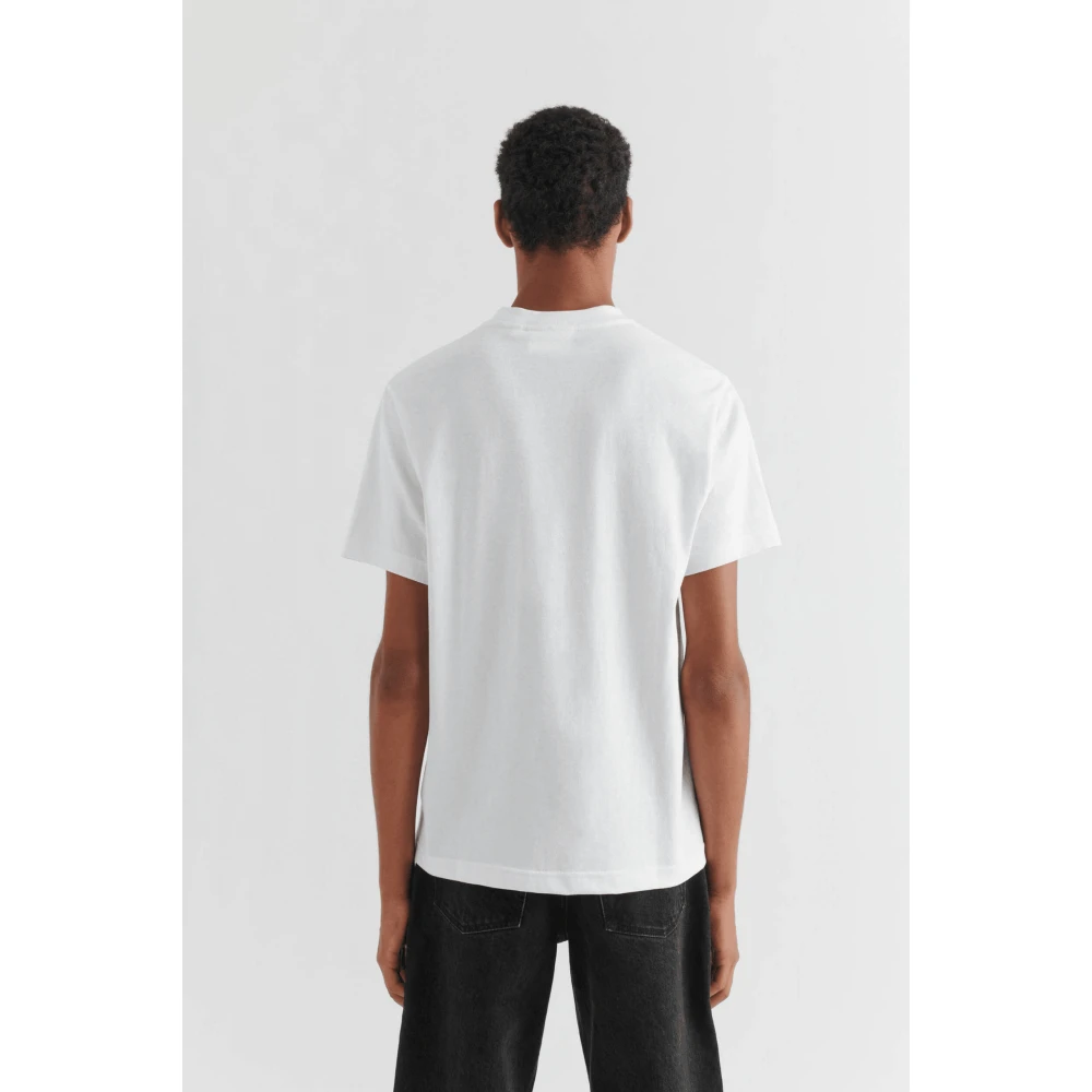 Axel Arigato Legacy Wit Tee-Shirt Biologisch Katoen White Heren