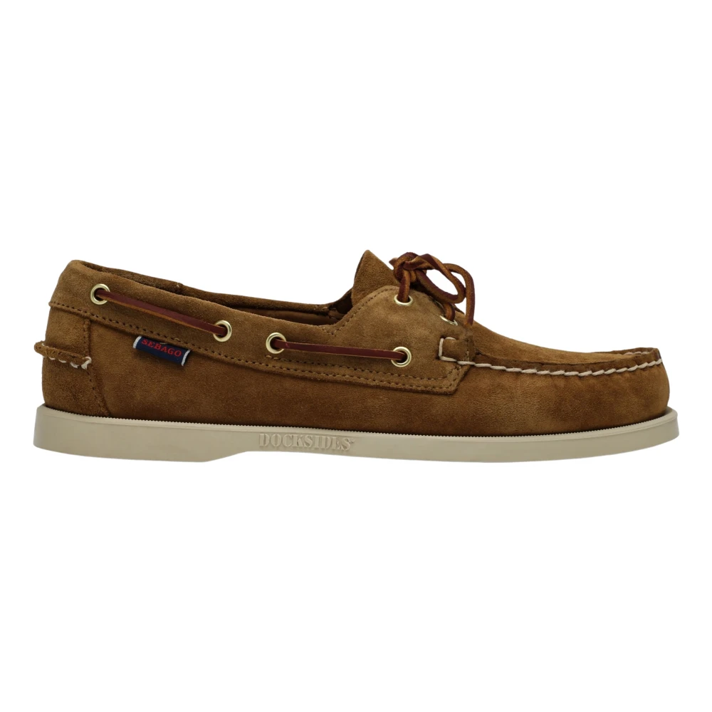 Sebago Men's Brown Portland Artisan Flat Shoes