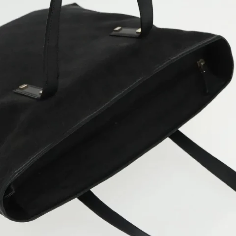 Salvatore Ferragamo Pre-owned Canvas handbags Black Dames