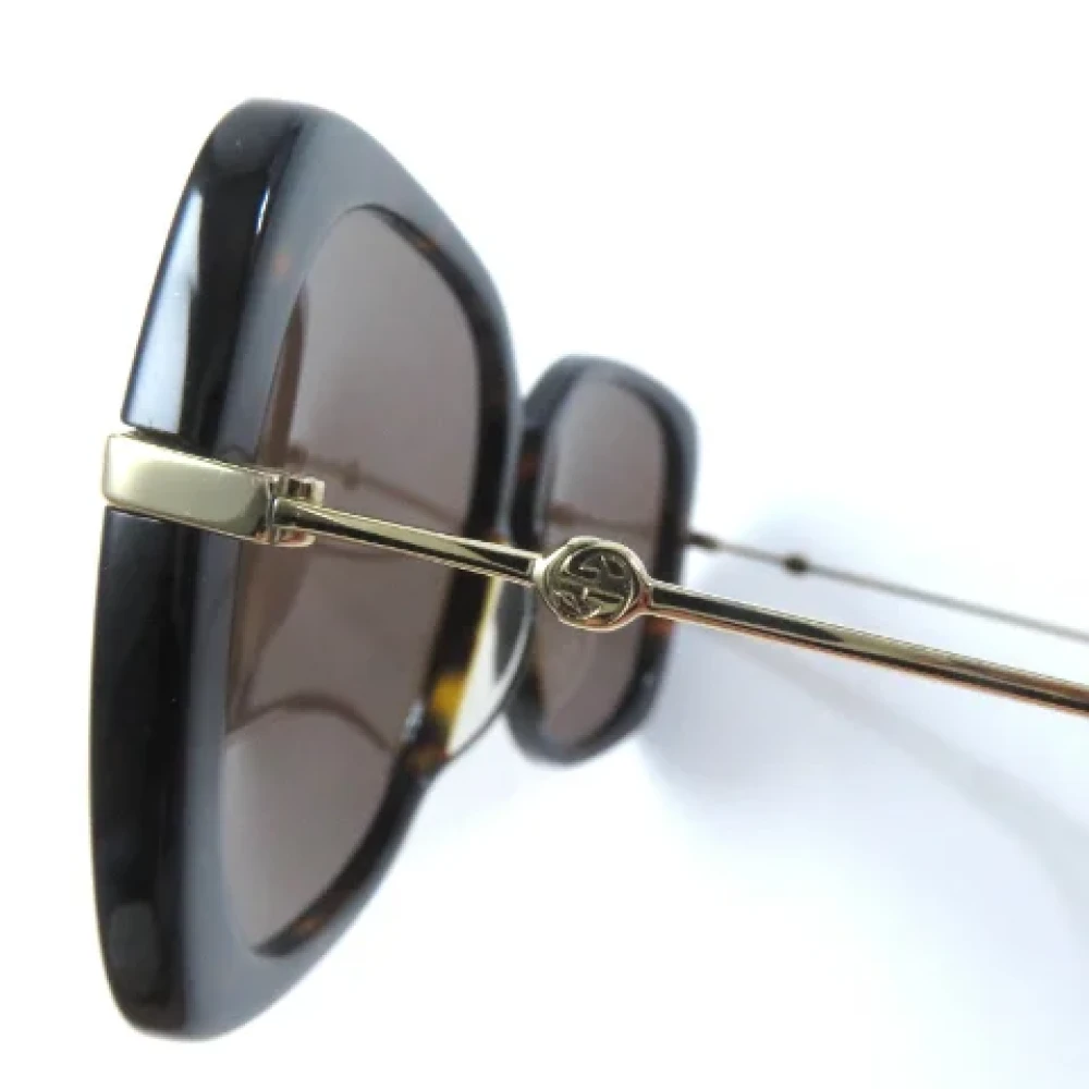 Gucci Vintage Pre-owned Metal sunglasses Brown Dames