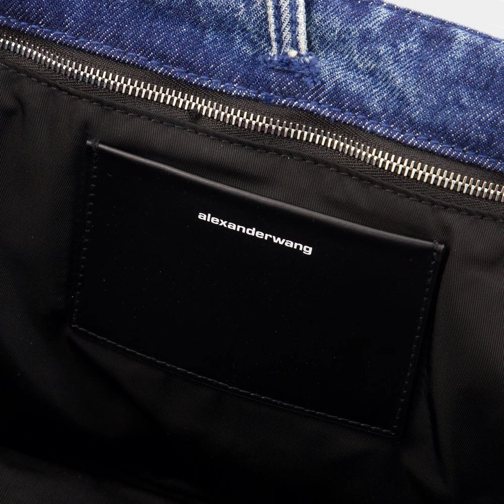 alexander wang Blauwe Katoenen Bokszak Blue Dames