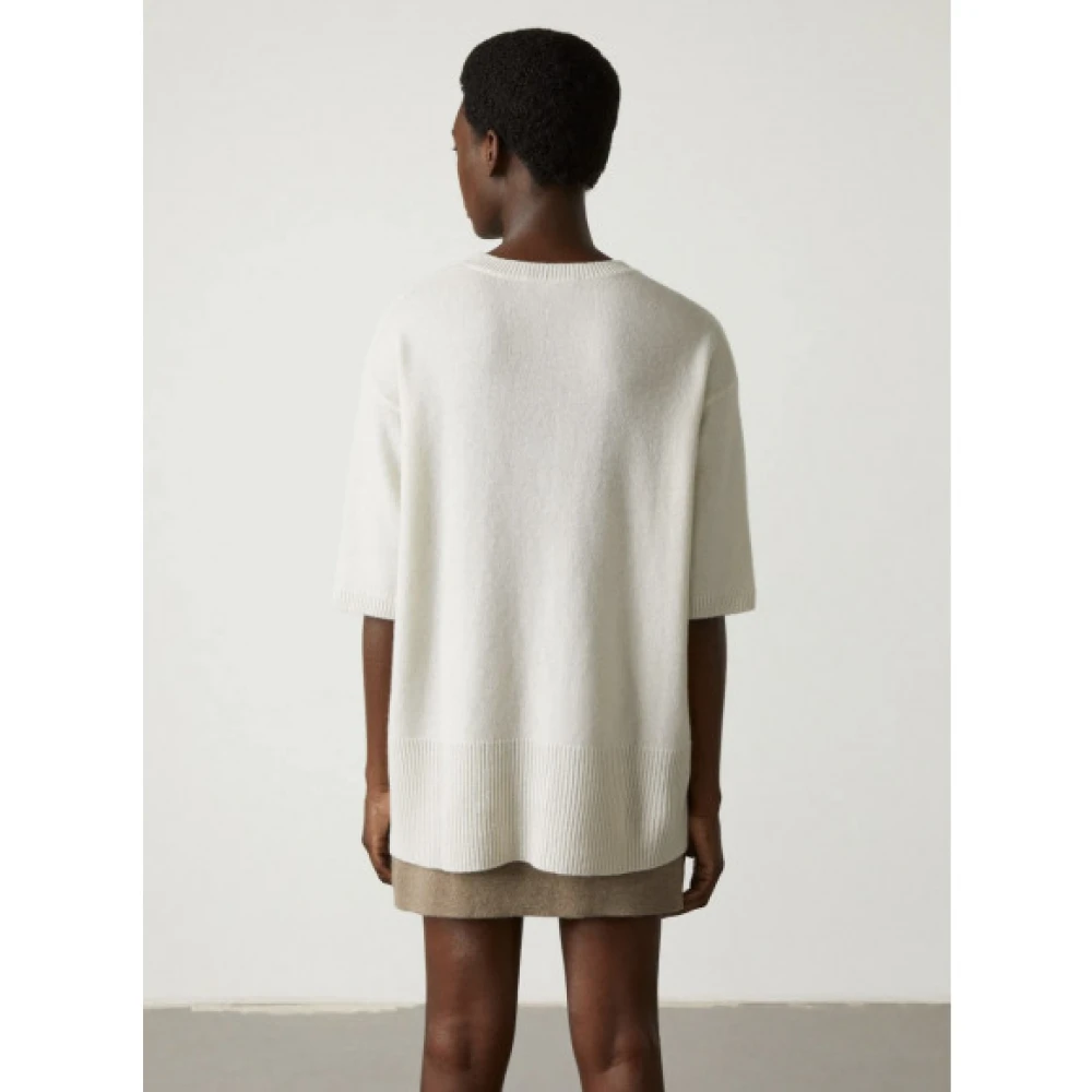 Lisa Yang Kasjmier Trui voor Vrouwen Beige Dames