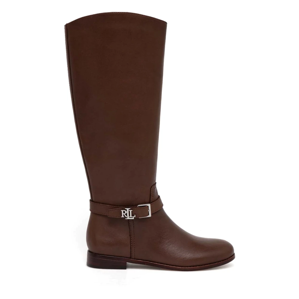 Ralph Lauren Women's Brown Brooke Tall Boots Tall Boot