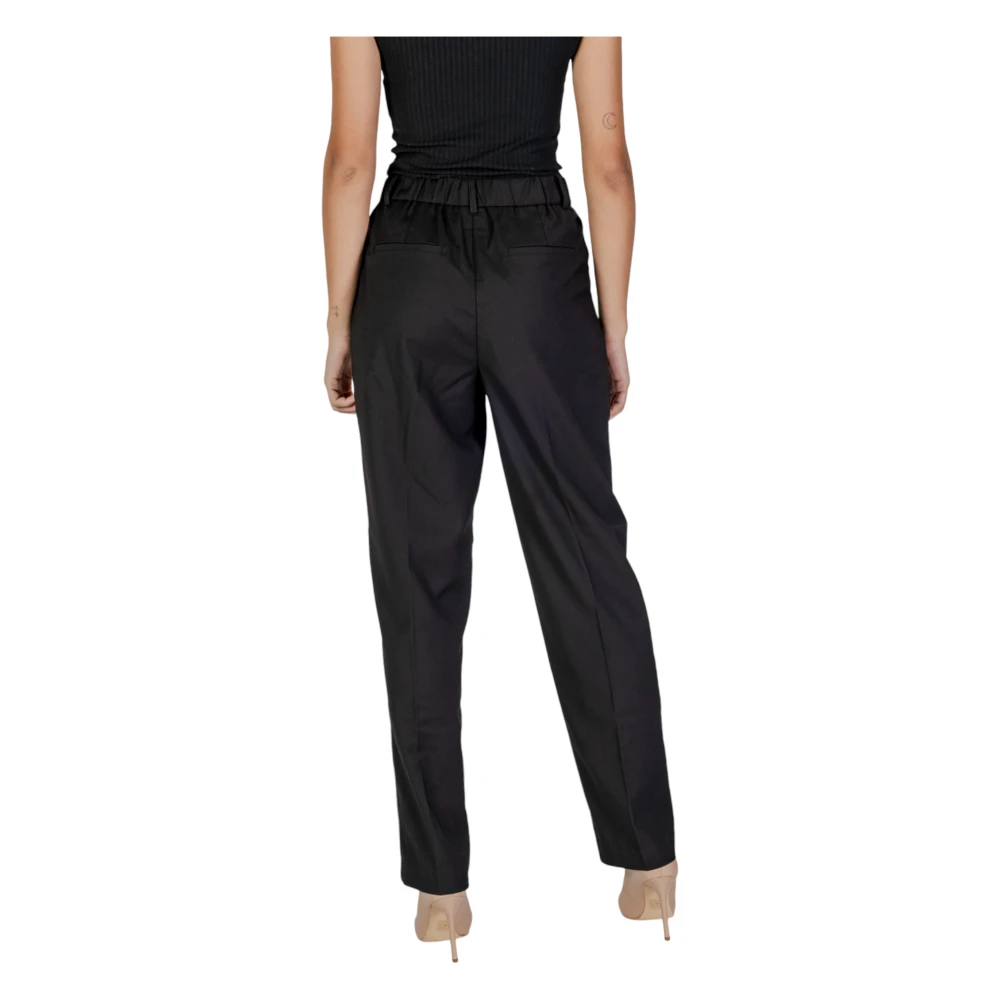 Vila Herfst Winter Damesbroeken Collectie Black Dames