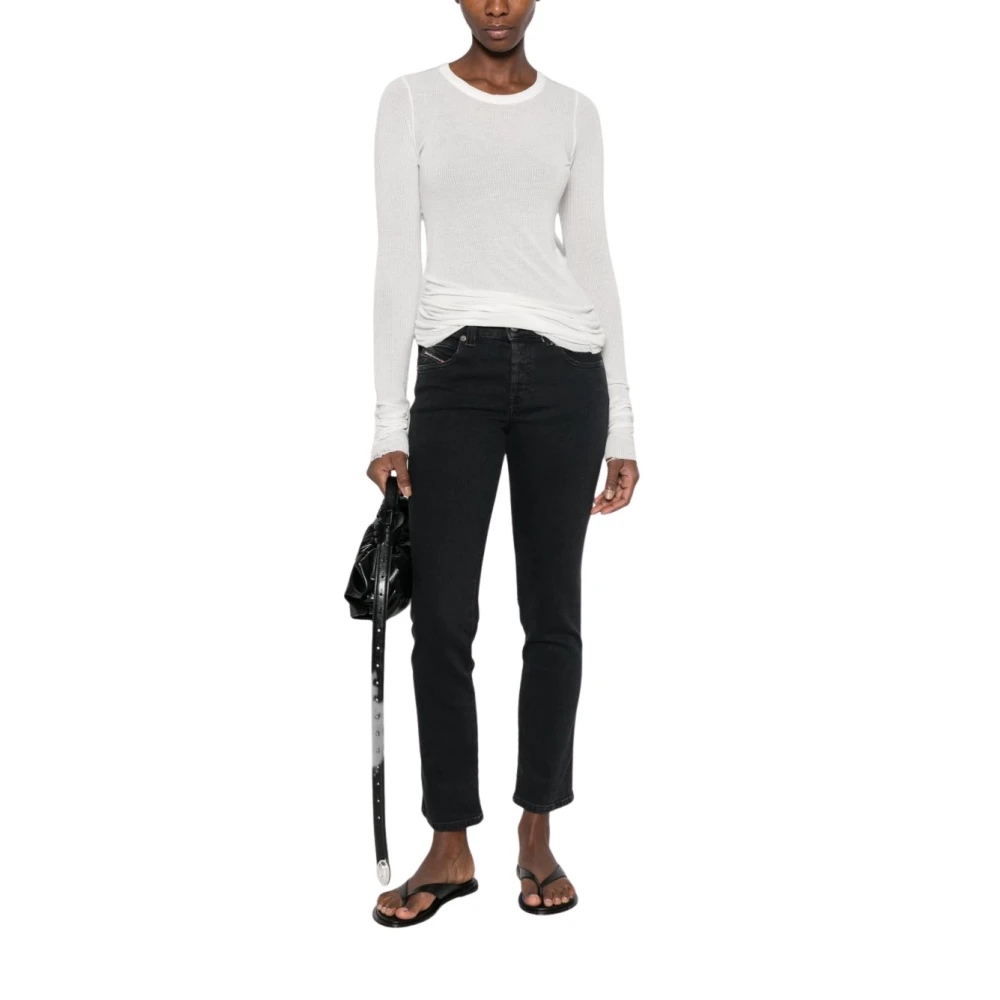 Diesel Donna Nero - Jeans Dritti - Jeans - W26