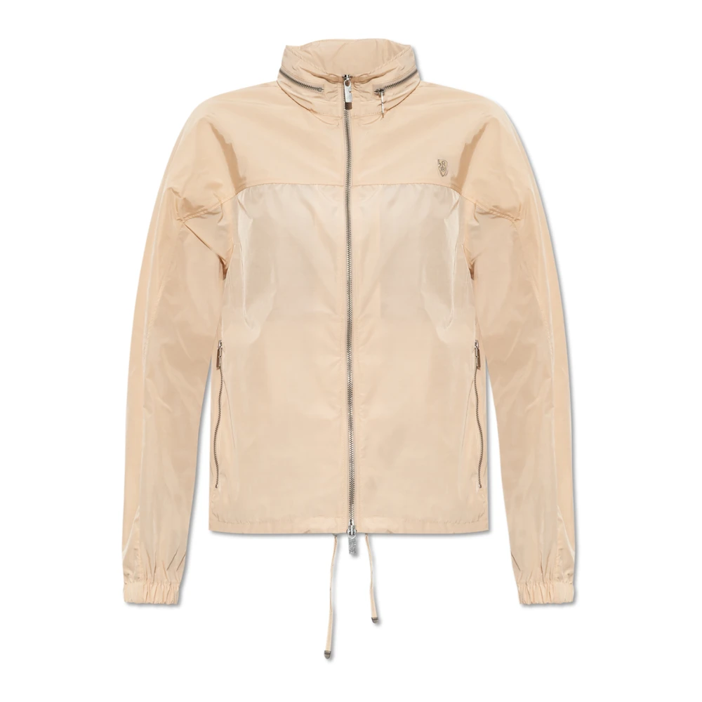 Burberry Jas met logo Beige Dames