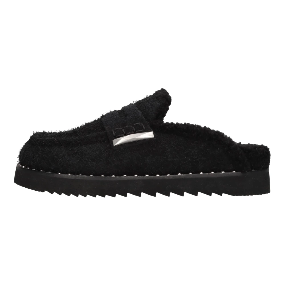 Ash Vrouw Zwart Schoenen Dames, 38 Eu, Suède, Sandalen