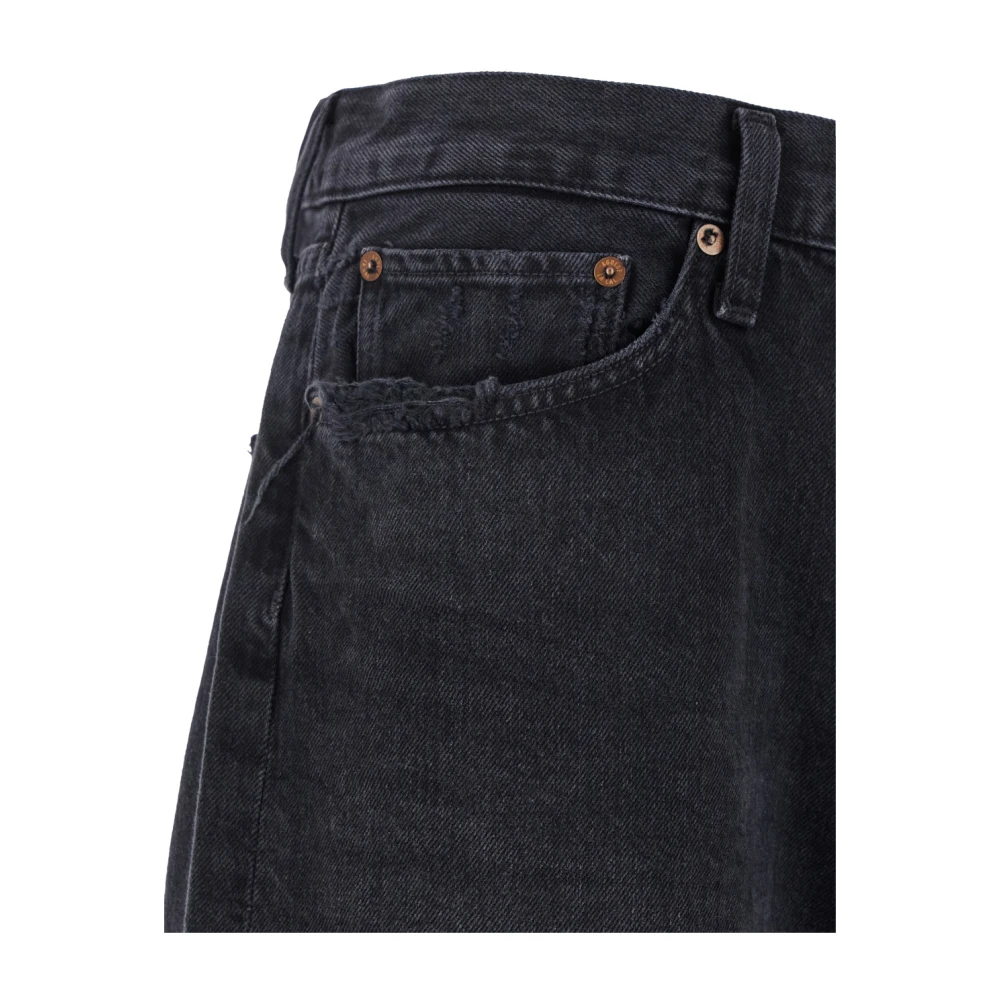 Agolde Vintage Zwart Katoen Vijf Zak Jeans Black Heren