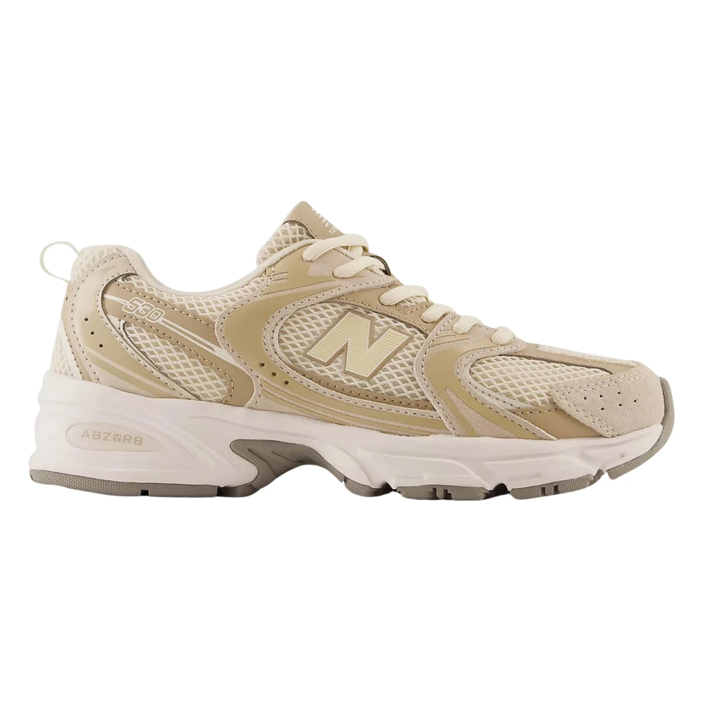 New Balance Unisex Kids Beige 530 Lace Trainers - Kids Sneakers - 38 1/2 Eu - Kids