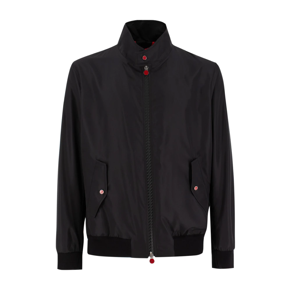 Kiton Klassieke Lichtgewicht Ritsjas Black Heren