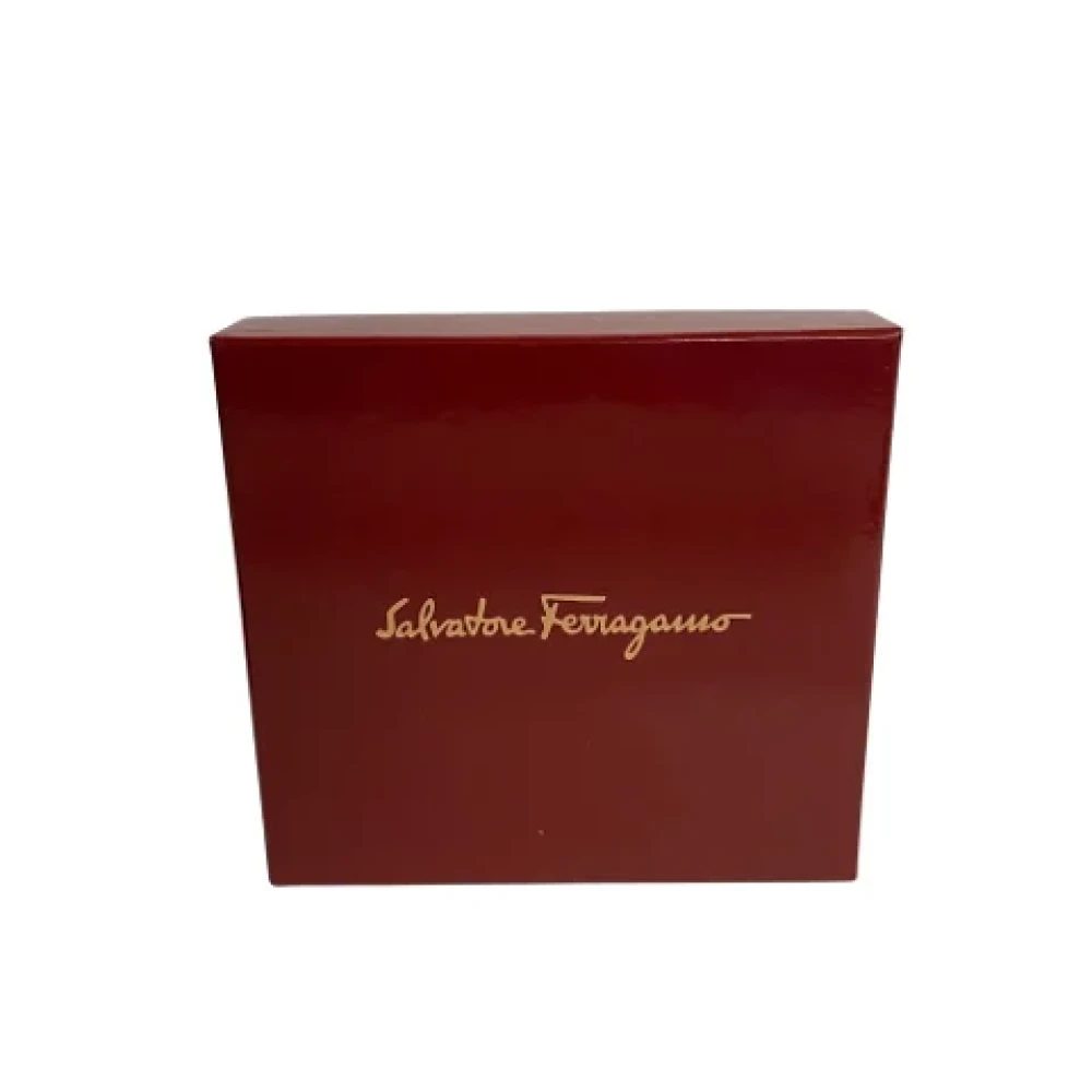 Salvatore Ferragamo Pre-owned Leather wallets Black Dames
