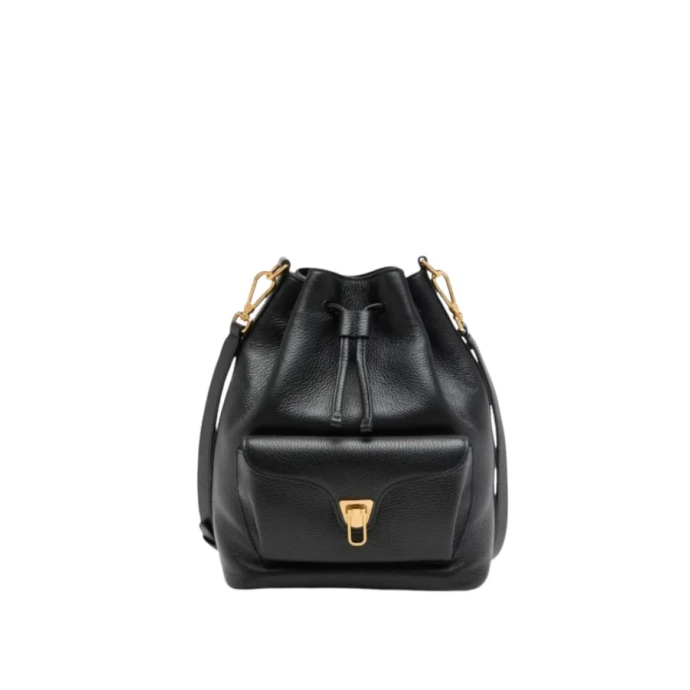 Coccinelle Women's Black Bucket Bags, One Size, Beat Generation Bucket Bag