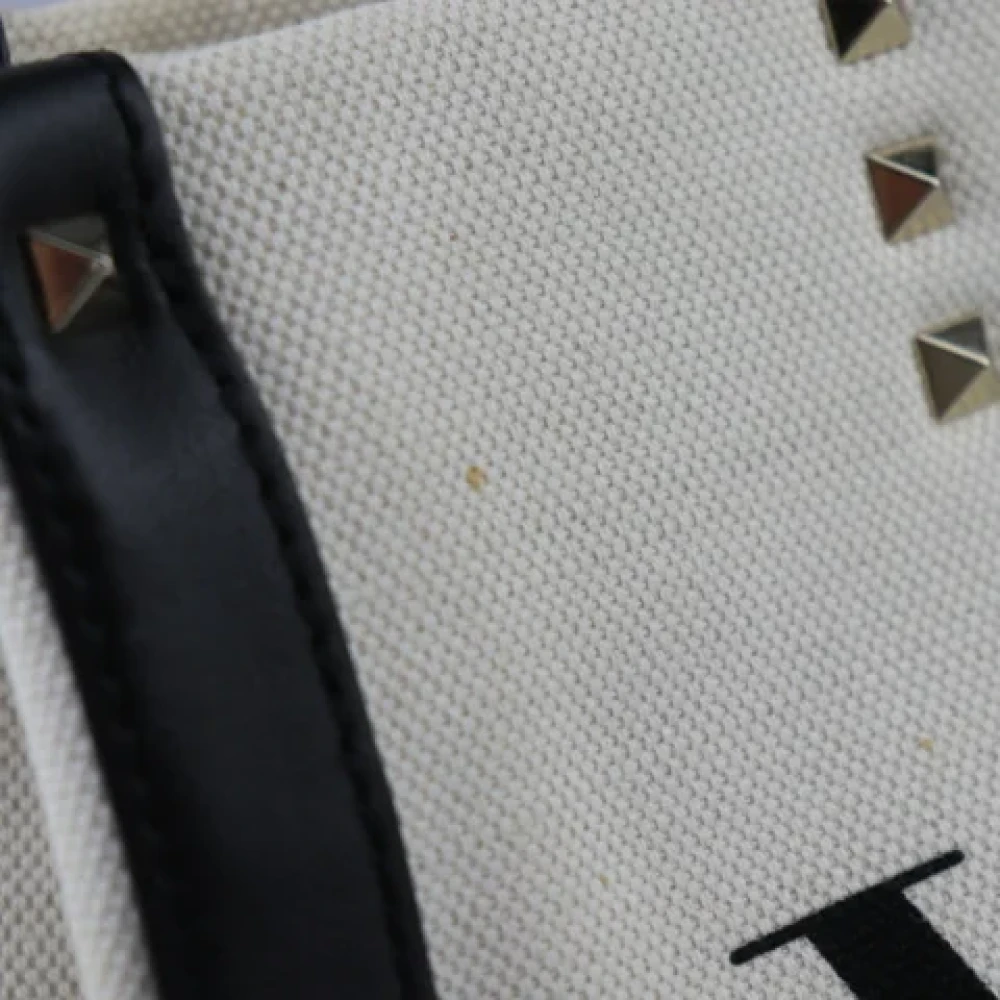 Valentino Vintage Pre-owned Canvas handbags Black Dames
