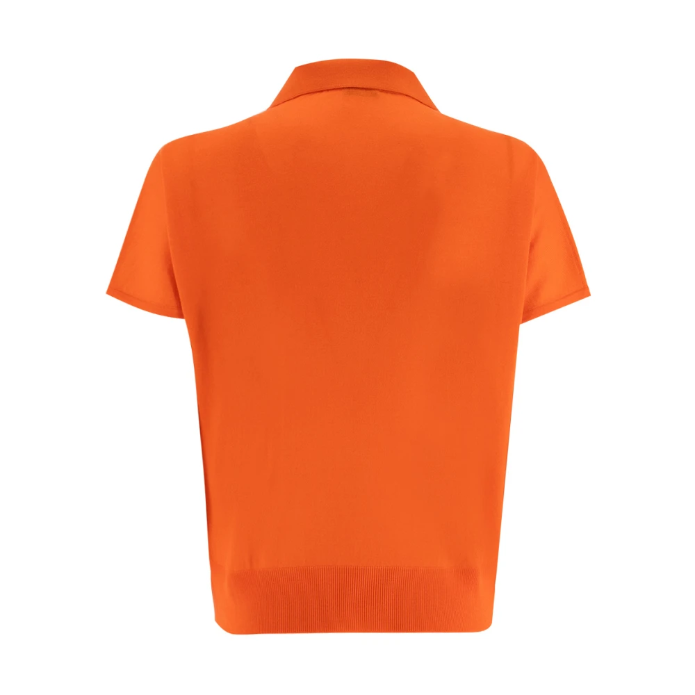 Kiton Polo Shirts Orange Dames