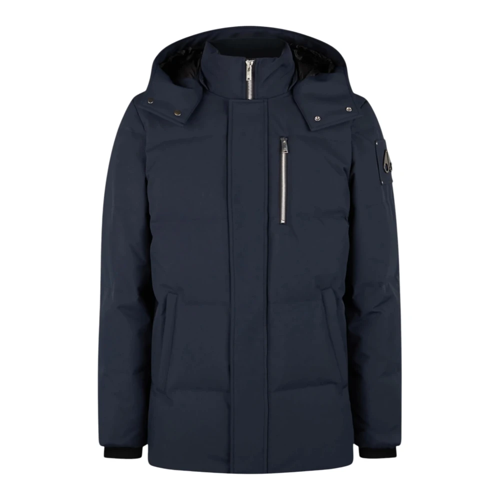Moose Knuckles Blauwe Cloud 3Q Winterjas Blue Heren