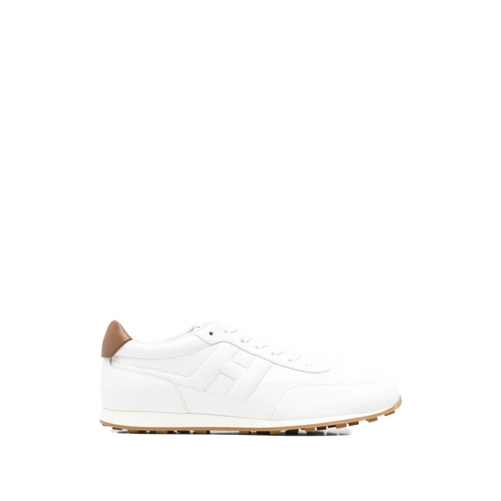 Hogan H699 Logo-Patch Sneakers Heren Schoenen Wit