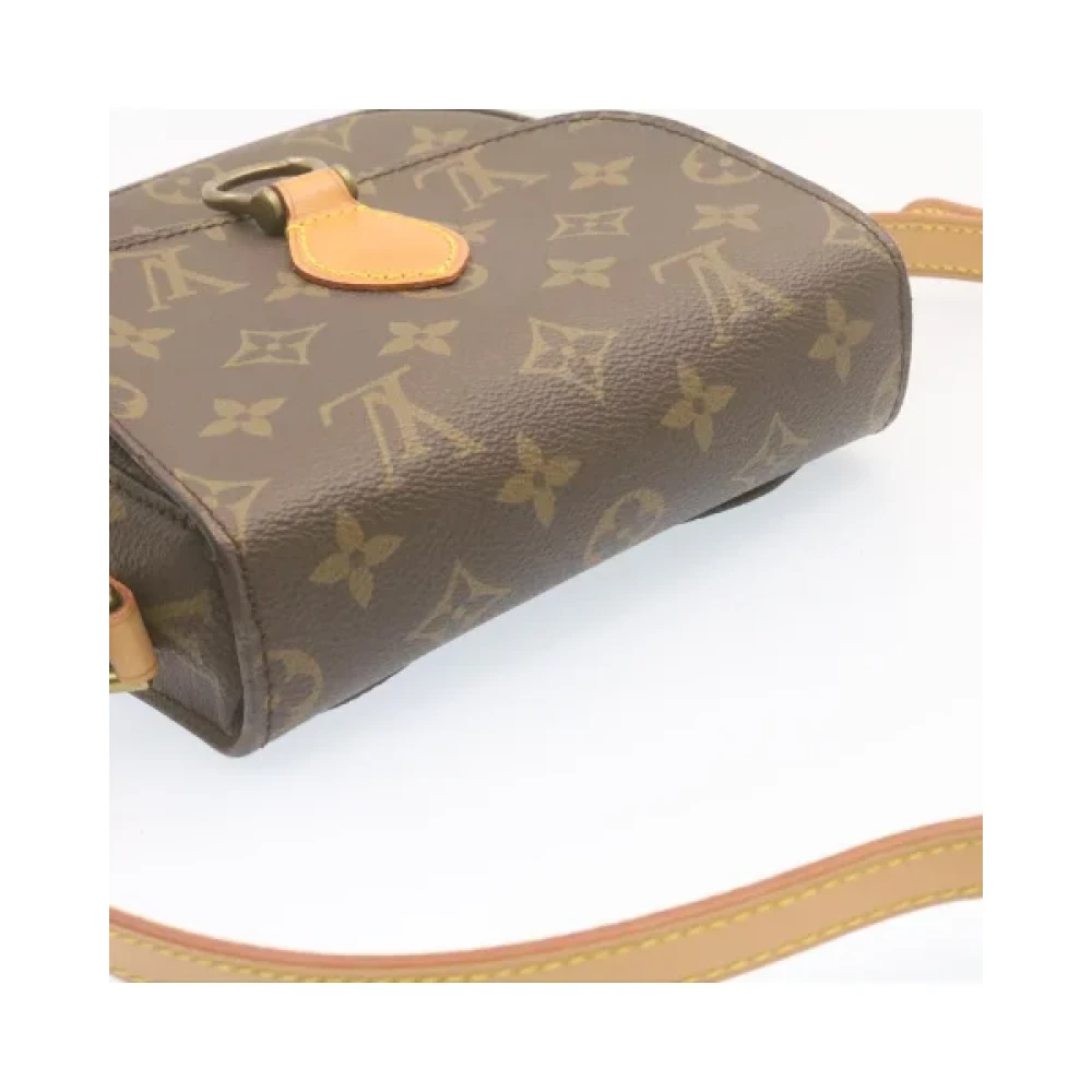 Louis Vuitton Vintage Tweedehands Louis Vuitton Cartouchiere in Monogram Canvas Brown Dames