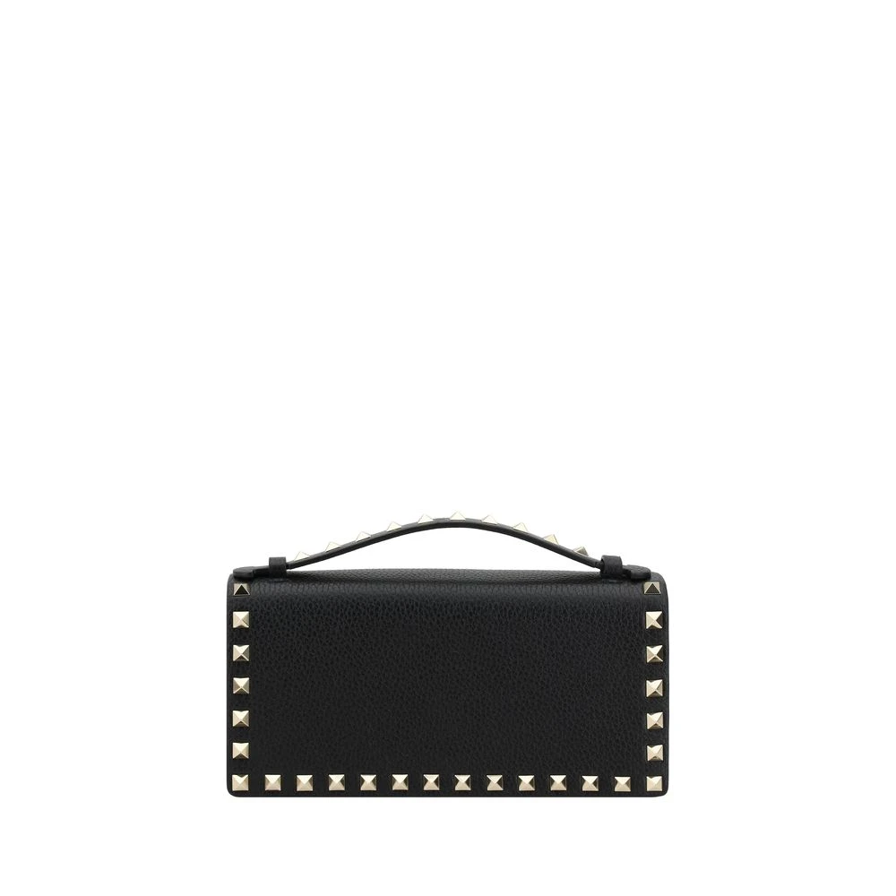 Valentino Garavani Black Rockstud Shoulder Bag - Female - Handbags - One Size - Bags