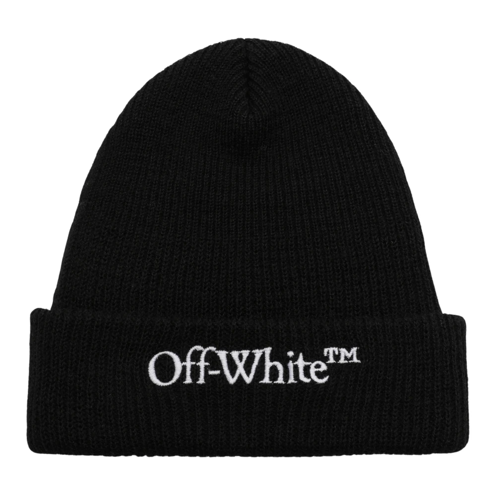 Off White Elegante Beanie Muts Black Heren