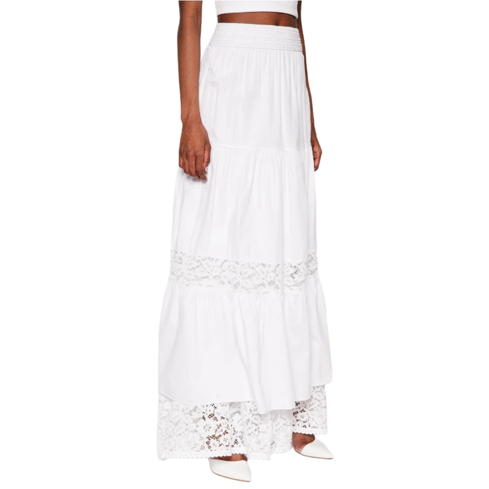 Guess Lange Rok White Dames