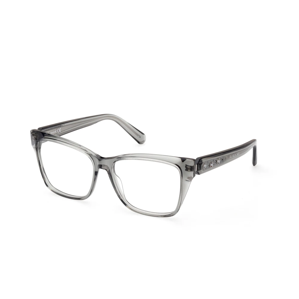 Swarovski Women's Gray Glasses - Glasses - 53 Mm - Accessories