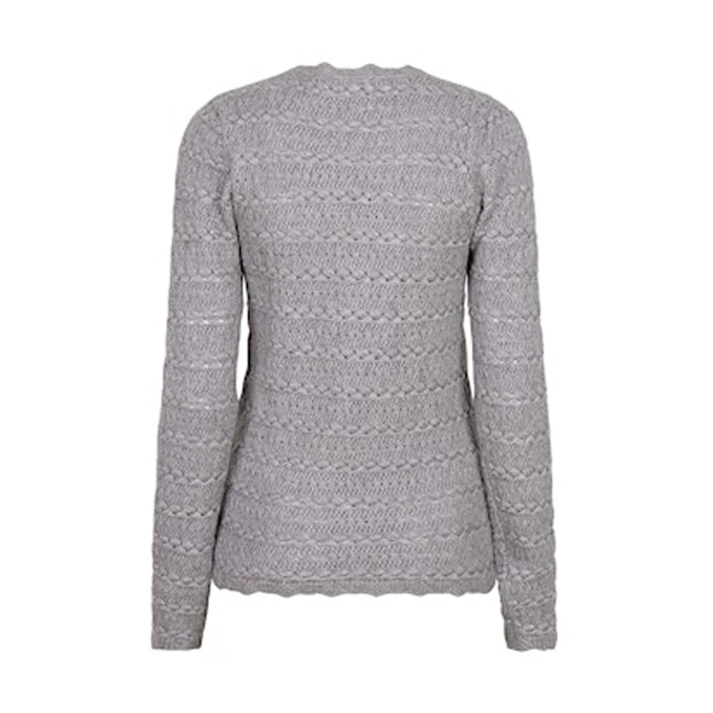 Lofty Manner Marla Pullover Sweater Gray Dames