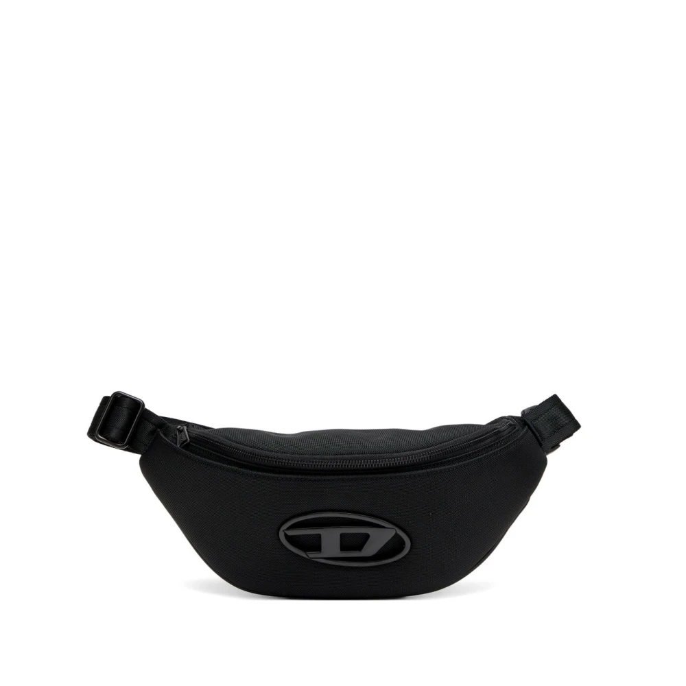 Diesel Mannelijk Zwart Tassen Heren, One Size, Belt Bags