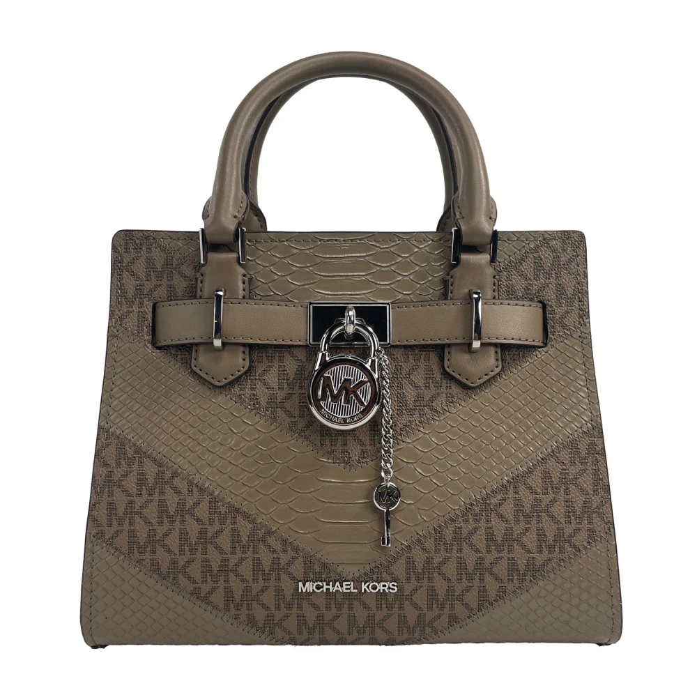 Michael Kors Kleine Dusk Satchel Schoudertas Green Dames