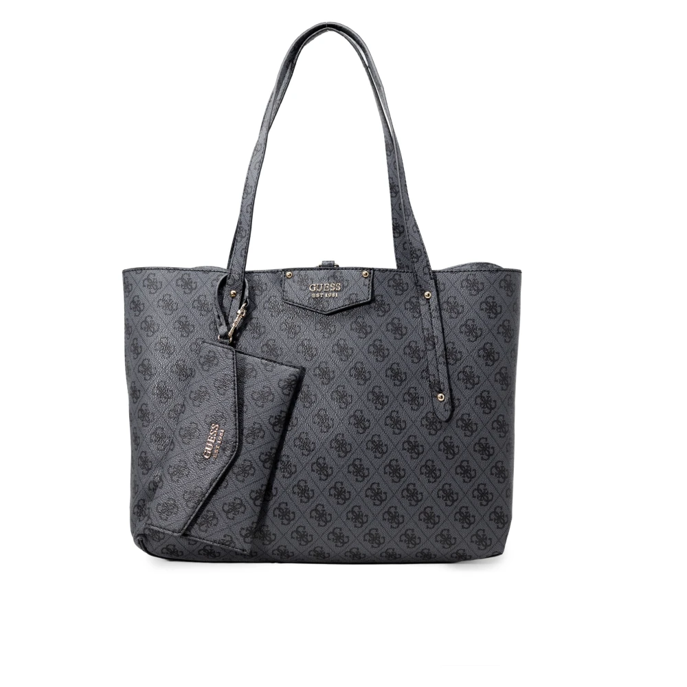 Guess Eco Brenton Tote Vår/Sommar Kollektion Gray, Dam