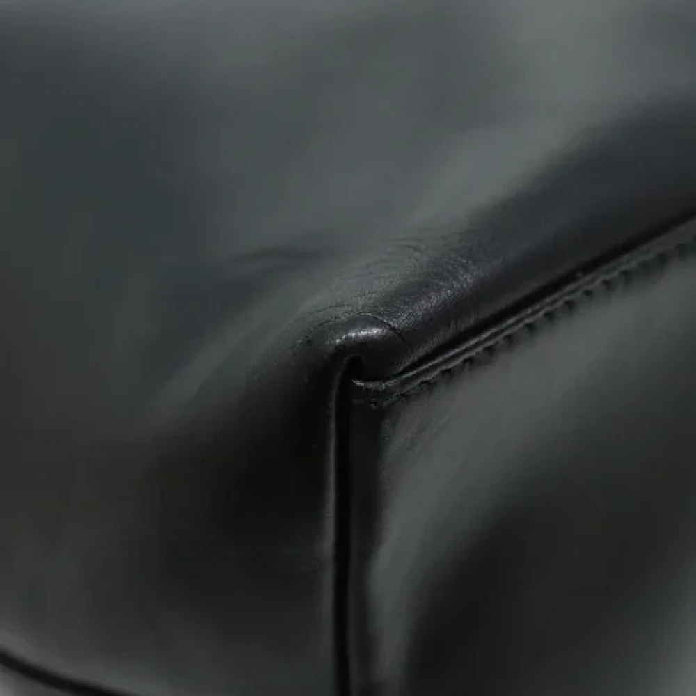 Gucci Vintage Pre-owned Leather shoulder-bags Black Dames