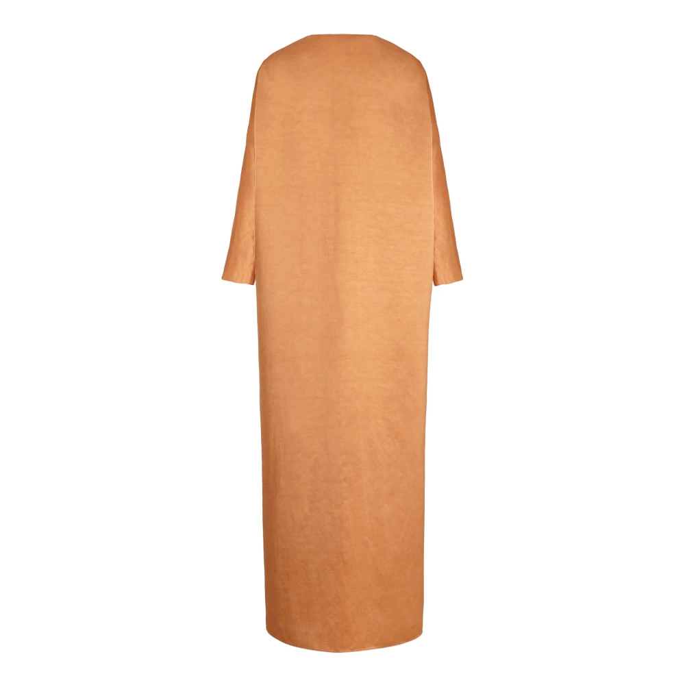 Cortana Vrede lange mandarijn jas Orange Dames